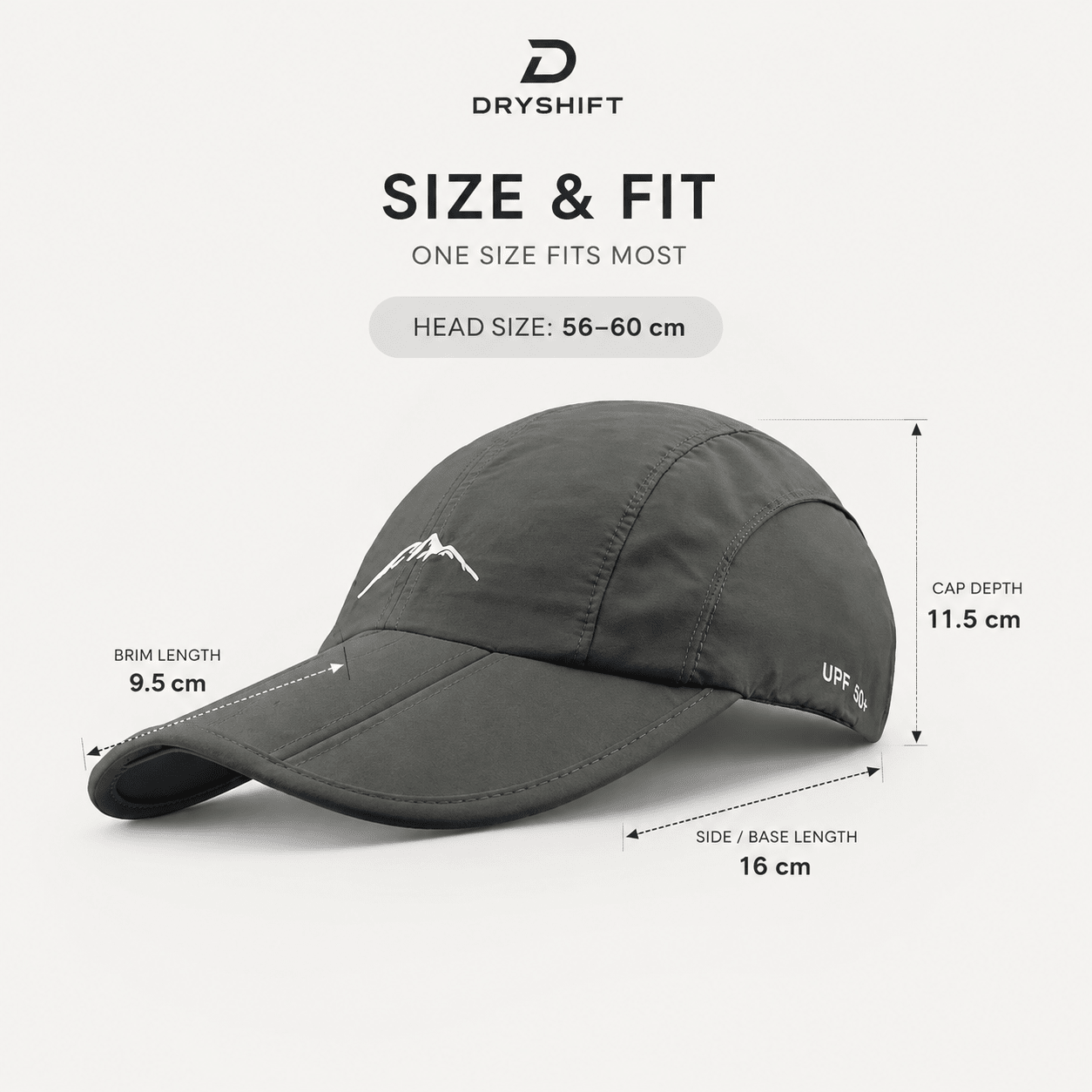 DryShift Waterproof Rain Cap - dryshift