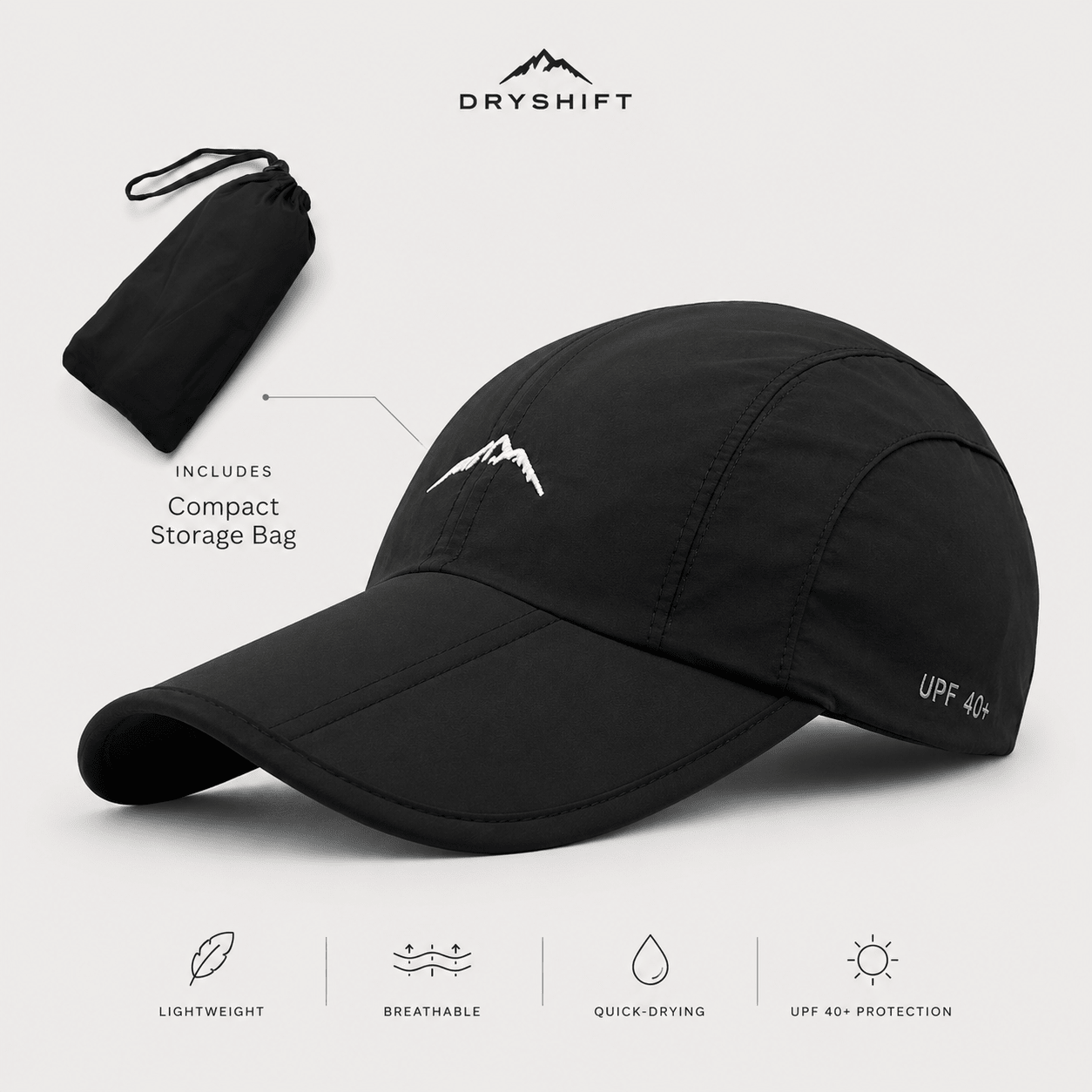 DryShift Waterproof Rain Cap - dryshift