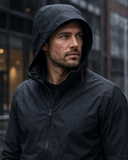 DryShift Lightweight Waterproof Rain Jacket
