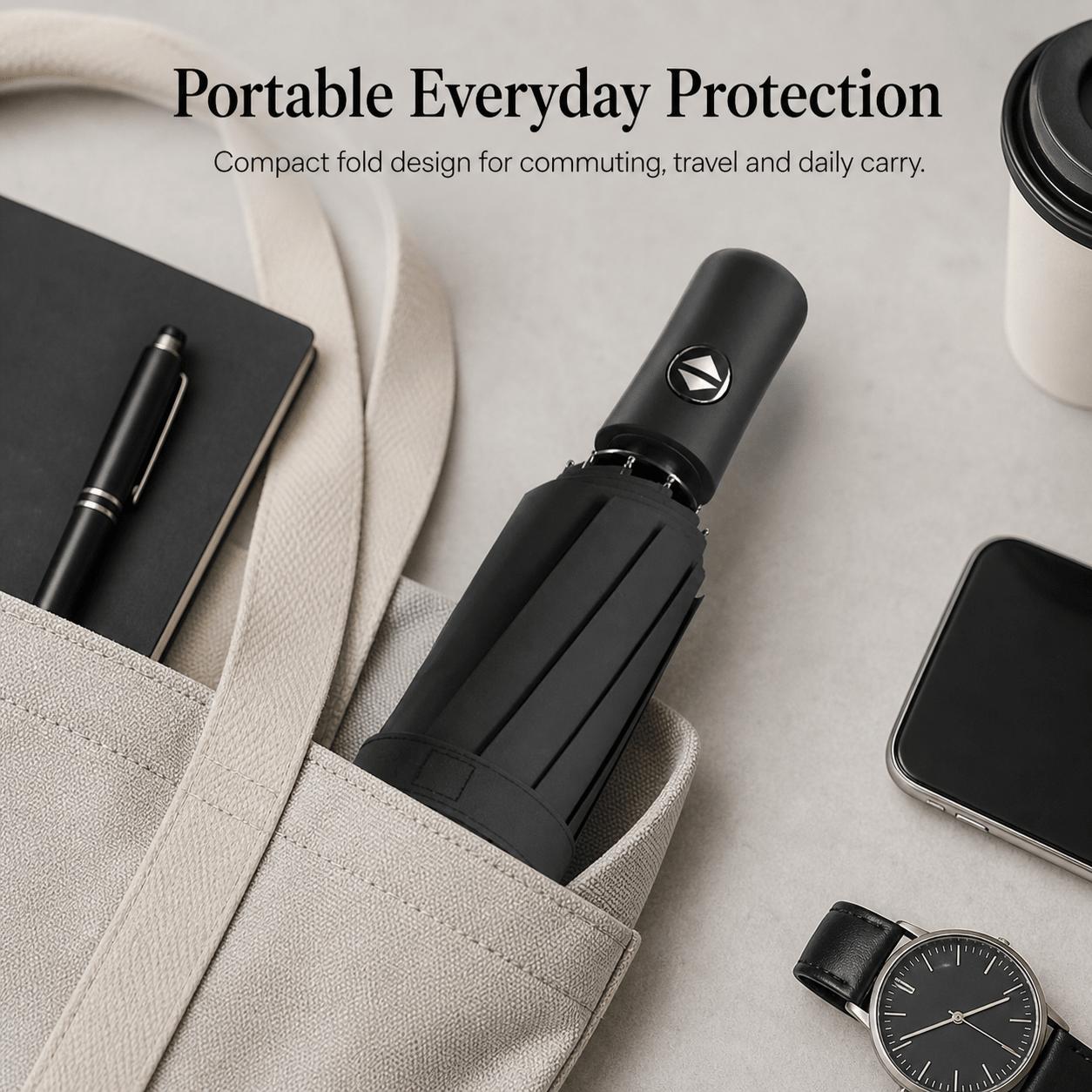 DryShift Compact Travel Umbrella - dryshift