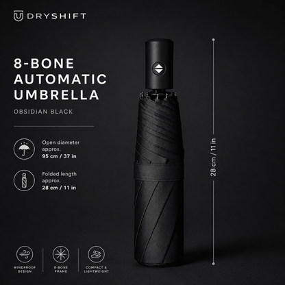 DryShift Compact Travel Umbrella - dryshift