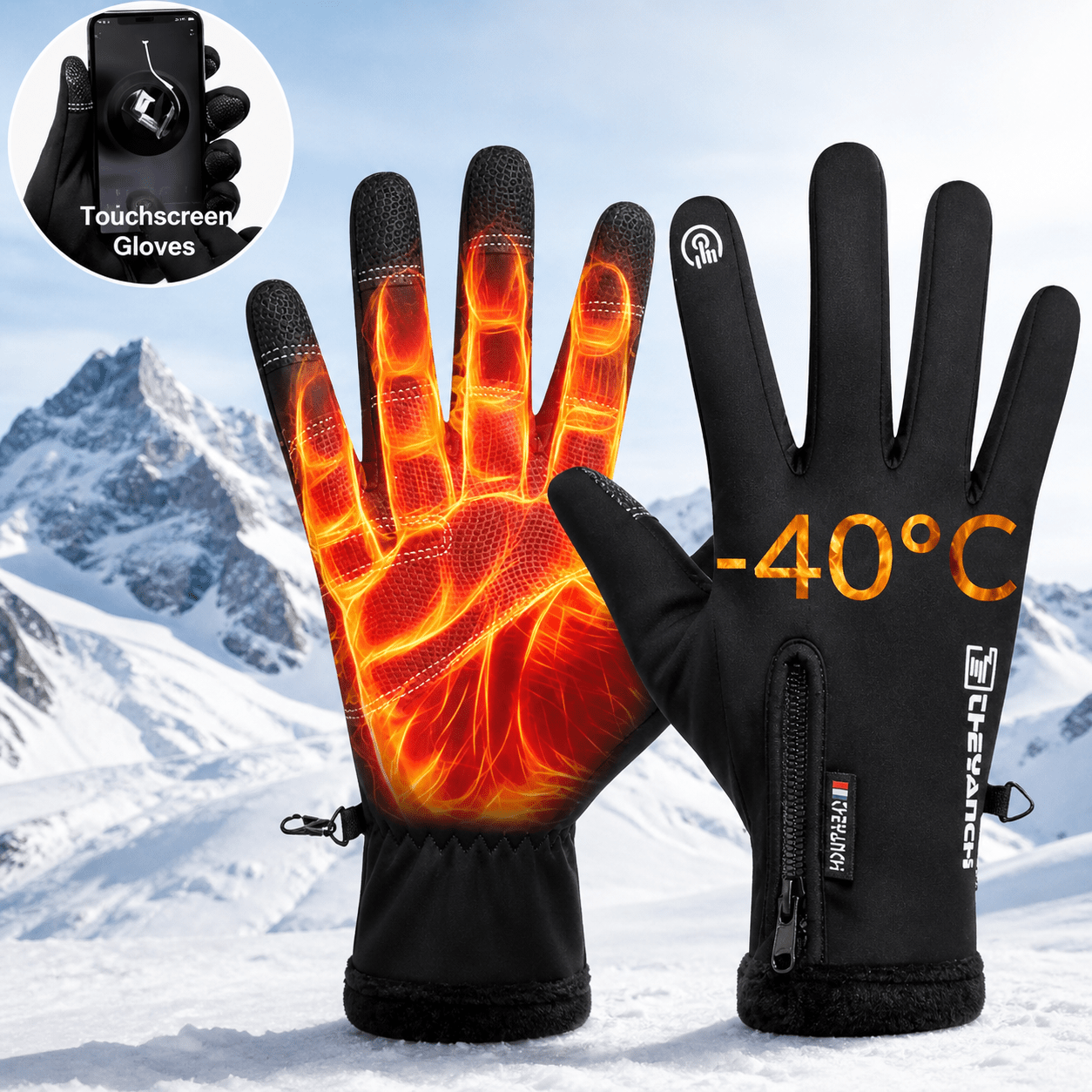 DryShift Waterproof Touchscreen Gloves - dryshift